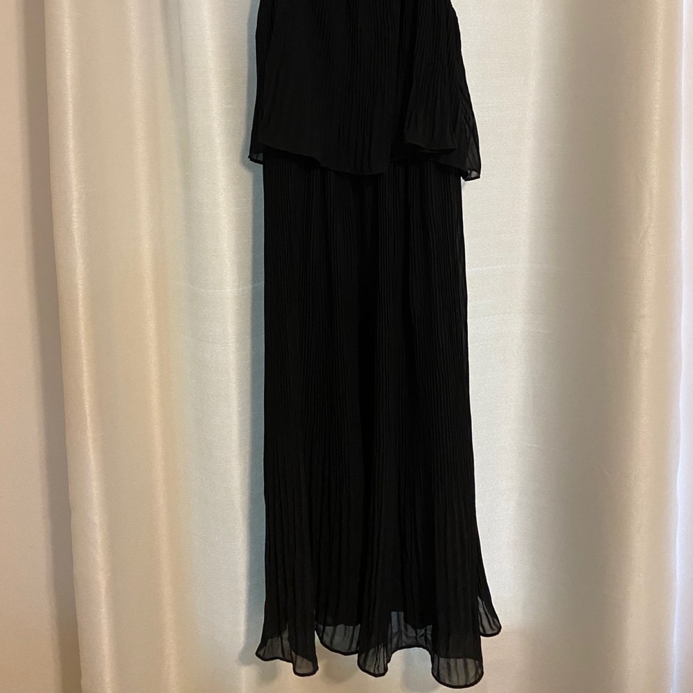 H&M Black Pleated Dress - Picture 4 of 7